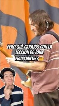 THE GREAT LESSON OF JOHN FRUSCIANTE #guitar #guitarist #Slavic #guitars