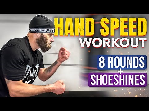 8 Rounds of Hand Speed Boxing Training