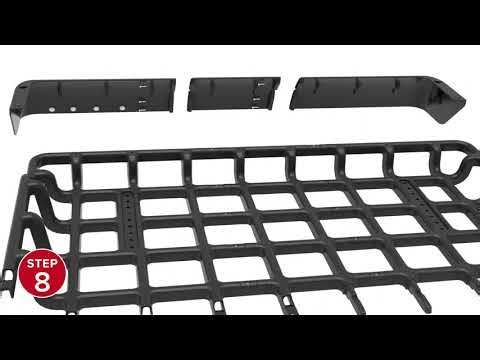 How to Install WeatherTech® Roof Basket (XL) | Maximize Vehicle Storage