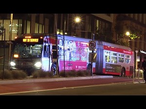 Raw video: Scene of San Francisco Muni bus collision with pedestrian