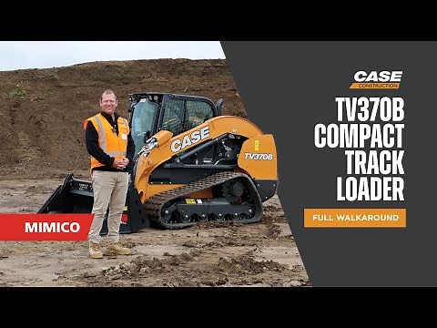 CASE Construction TV370B Compact Track Loader | Walkaround with Shayne Kennedy | MIMICO NZ