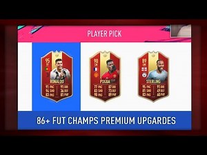 *OMG* THE LUCKIEST FUT CHAMPS 86+ PLAYER PICKS!! FIFA 19
