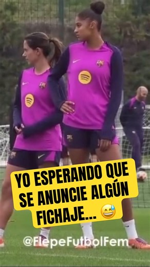 ACÁ, ESPERANDO UN FICHAJE para EL BARÇA FEMENÍ 😅 #fcbfemeni
