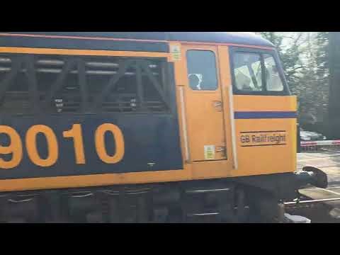 Class 69 light engine through Dean.