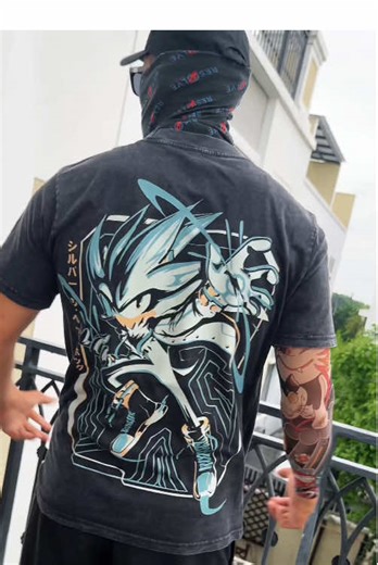 Silver the Hedgehog Vintage Tee - A Collector's Must-Have