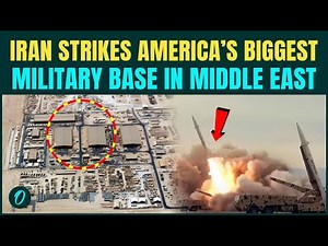 Iran ATTACKS Biggest U.S. Base In Middle East | Moment Explosions Rock Al Udeid Air Base In Qatar