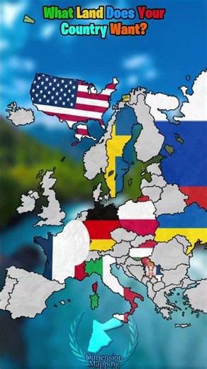 Countries and their wanted territories 🥹🙏 #geography #shorts #map #mapping #europe #edit