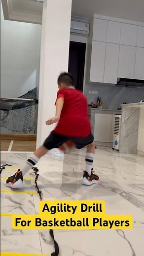 Agility Drill Basketball using ladder to Improve Speed and Explosive Power for Kids #speedandagility
