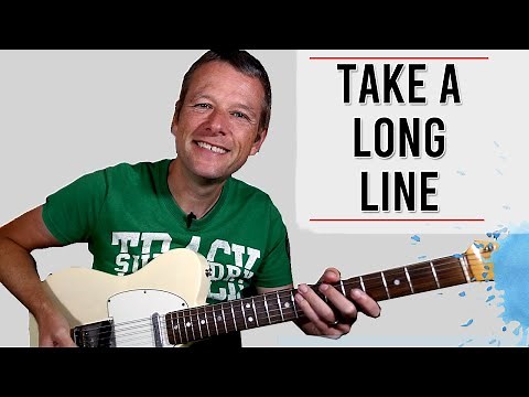 Take A Long Line Guitar Lesson - The Angels