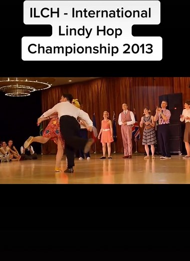 Lindy Hop Strictly Finals at ILCH 2013