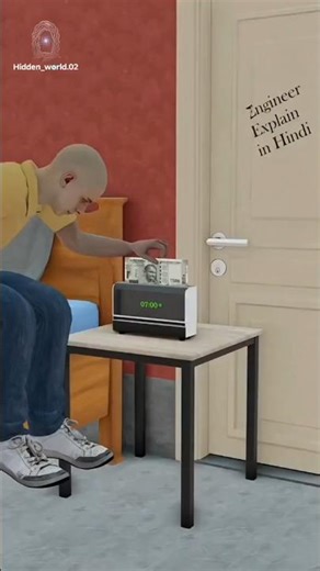 Would you also like to get an alarm clock like this?🕰️😄 DAY (29/365) #AAISA02 #clock #facts #funny👈🏻