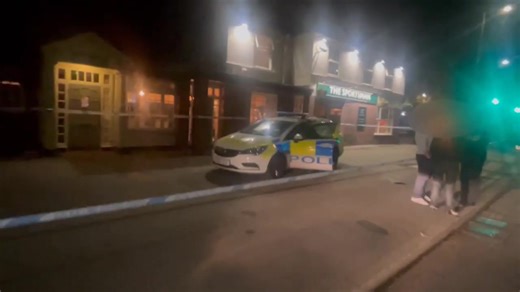 5.4K views · 23 reactions | A man has been arrested on suspicion of attempted murder after a suspected stabbing at a Reading pub - full story in comments  - Footage of police cordon via Paul King | The Reading Chronicle | Facebook