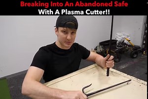 139K views · 2.1K reactions | Trying to break into an old abandoned safe with a plasma cutter! But will it work?! | JustDustin | Facebook