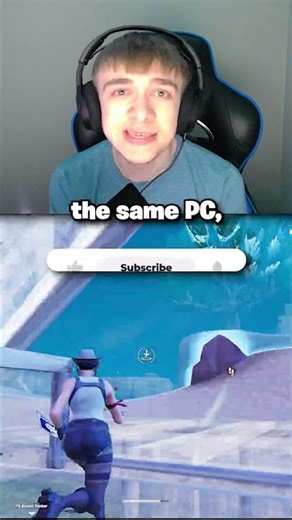 I Played on my friend´s PC, but I noticed something... #fortnite #fpsboost