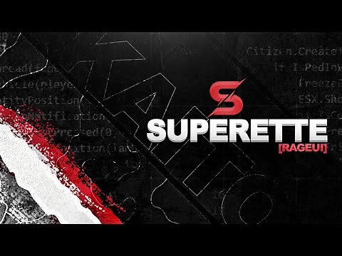[FiveM] [RageUI] Première Création Superette Free