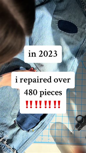 #mending #handstitched #clothingrepair #sustainable #lovedclotheslast #sustainablefashion #visiblemending #alterations #vintage #repair #clothingrepair #kansascity #zerowaste #levis #vintagelevis #darning #machinedarning #denim #denimrepair #chainstitchembroidery #chainstitchmachine #kcmo #kansascitychiefs #kansascitykansas #kansascitysmallbusiness