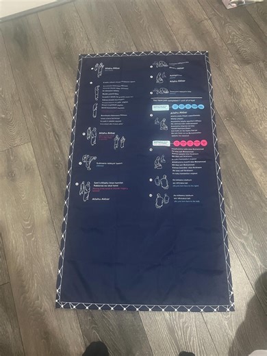 Step by Step Islamic Guided Prayer Mat - Etsy