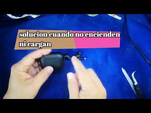 💥TRUCO! ENCENDER los auriculares BLUETOOTH 🔴cuando NO ENCIENDEN NI CARGAN
