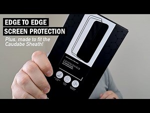 Caudabe Crystal Shield Screen Protector - You won't guess what came in the box!