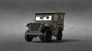 Sarge - Download Free 3D model by DinseyPixarCarsModels