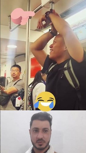 Funniest Bus Moment Ever! His Hand Got Trapped 😂