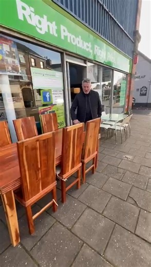 77K views · 159 reactions | Table and chairs available find us at 140 high street Tunstall call 01782790387 | Factory Seconds Furniture Stoke | Facebook