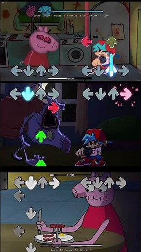 FridayNightFunkin vs Peppa pig Horror - FNF Mods