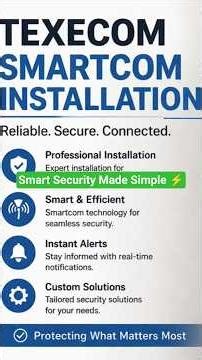 Smartcom Installation and Alarm System Setup Fast ⚡