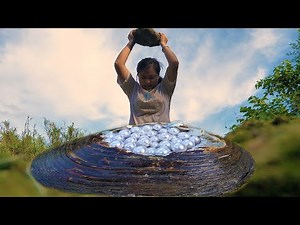 The pearl yield of the old clam is incredible, and the four clams harvested hundreds of pearls