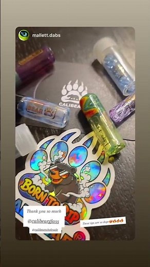 Calibear Dichro Glass Tip Series | Function Test & Close-Up