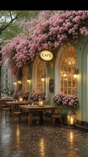 Rainy Café Soft French Jazz for a Cozy Coffee Shop