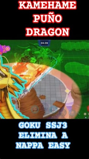 Goku SSJ3 VENCE A NAPPA EN 3 SEGUNDOS ! DRAGON BALL GEKISHIN SQUADRA #dragonball