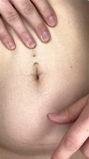 My hairy and deep bellybutton