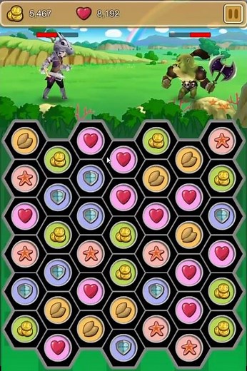 Puzzle Battle, Match-3 Action Game Prototype in Unity Asset Store #5