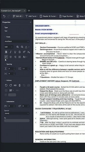 Edit Your PDF Resume in Seconds!