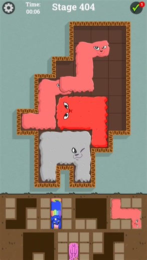 Puzzle Cats - Gameplay Walkthrough (iOS & Android) Stage 404 #funny #gaming #shortvideo