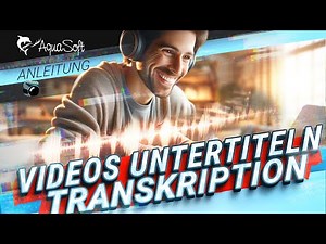 ANLEITUNG | Transkription erstellen und Videos untertiteln mit Stages 👂✍️👁️
