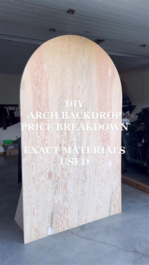 Construcción de un Arco de Fondo DIY para Fiestas