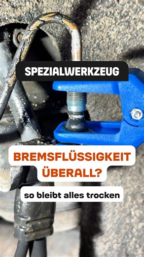 ATP AUTOTEILE on Instagram: "Bremsflüssigkeit überall? Muss nicht sein. Diese Verschlusszangen verhindern das Leerlaufen des Systems und schützen deine Bremsschläuche. Sauber arbeiten statt improvisieren. Was ist dein Schrauber Hack dagegen? #kfzlife #schraubercontent #bremsanlage #werkstattwissen #atpcrewmember"