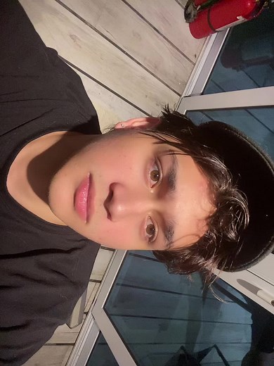 Captivating Close-Ups of a Young Man in Black Outfit