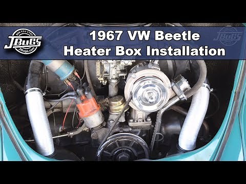 JBugs - 1967 VW Beetle - Heater Box Installation
