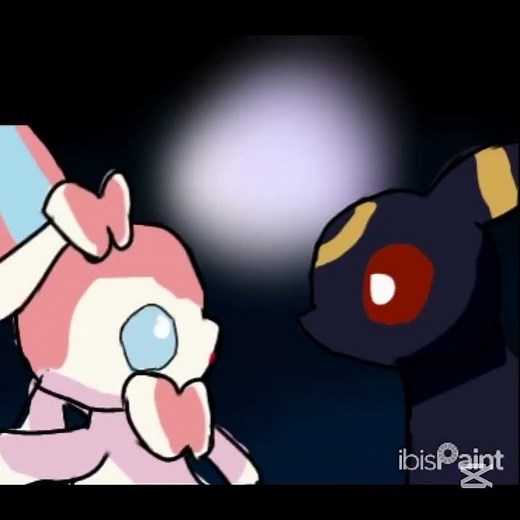 sylveon and umbreon art work #sylveon #umbreon #pokemon #demonslayer #kimetsunoyaiba #kny #knyoc