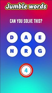 Daily Jumble Word Quiz 🔥 | Can You Unscramble This?