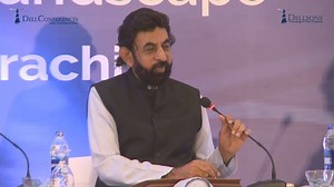 Chairman Forex Association Malik Bostan at The session of Financial Crime Summit 2019 delivering how the exchange companies ameliorated and has improved the compliance and governance since last decade under the guidance of State Bank. | Pakistan Currency Exchange