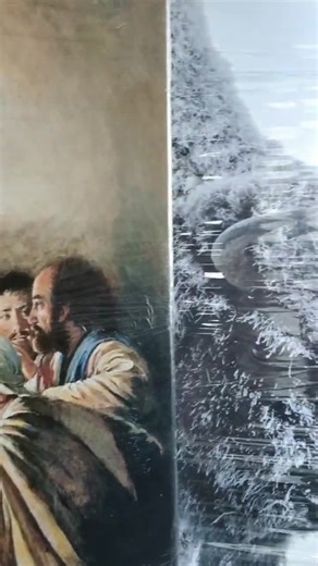 John Martin Pandemonium Canvas Art Print, Vintage Exhibition Poster