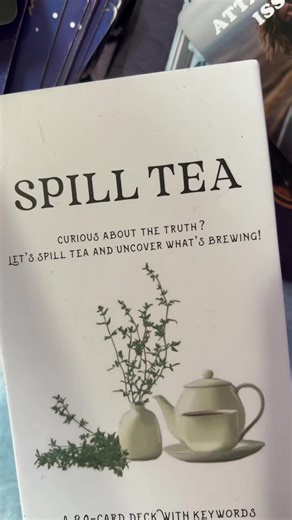 #spillthetea #oracle #cards #deck #psychic