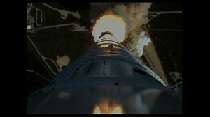 Camera Positioned On Rocket During Take Off Stock Footage SBV-300105214 - Storyblocks