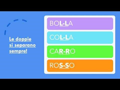 Divisione in sillabe