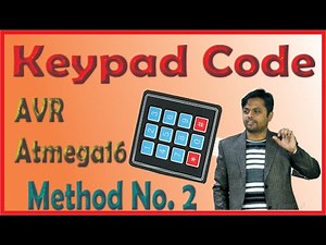 Keypad Programming | Keypad interfacing with microcontroller | RC Robot Car RC Controls and Arduino