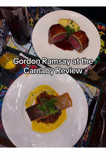 Gordon Ramsay at the Carnaby Review — Downtown Disney restaurant